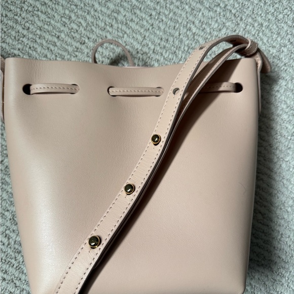 Mansur Gavriel light pink Bucket Bag